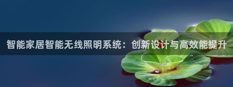 云顶国际游戏平台app：智能家居智能无线